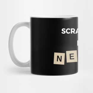 Scrabble is for nerds Mug